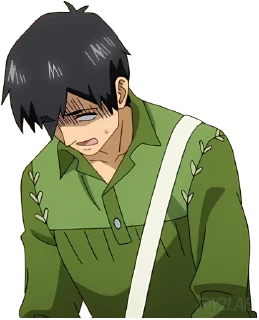 😣 emoji @Y2Lab Tondemo Skill de Isekai Hourou Meshi Telegram sticker 16 of 54
