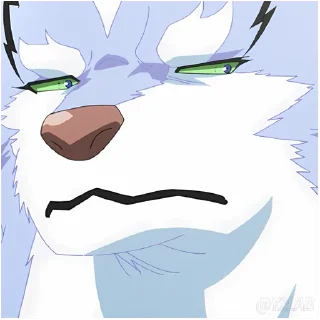 😒 emoji @Y2Lab Tondemo Skill de Isekai Hourou Meshi Telegram sticker 10 of 54