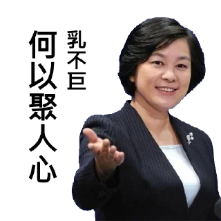 🍼 emoji 中共外交部发言人华春莹 Telegram sticker 20 of 52