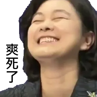 🤪 emoji 中共外交部发言人华春莹 Telegram sticker 6 of 52