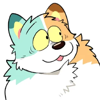 😲 emoji Gum Dog Telegram sticker 22 of 30