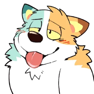 ☺️ emoji Gum Dog Telegram sticker 12 of 30