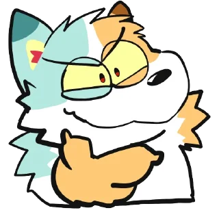 🤔 emoji Gum Dog Telegram sticker 9 of 30