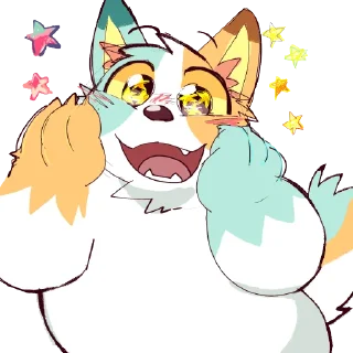 💛 emoji Gum Dog Telegram sticker 8 of 30