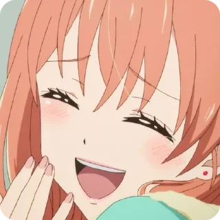 ❤️ emoji '𝐀𝐦𝐚𝐧𝐨 𝐄𝐫𝐢𝐤𝐚' :: @KissAnime_Stickers_Gallery Telegram sticker 20 of 30