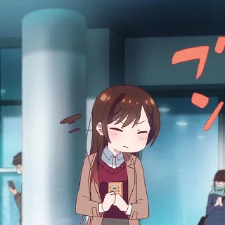 🧚‍♀ ❀:ཻུ۪۪⸙͎ Chizuru Mizuhara - @polosananime, Telegram sticker 15 of 115
