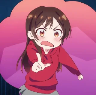 🧚‍♀ ❀:ཻུ۪۪⸙͎ Chizuru Mizuhara - @polosananime, Telegram sticker 11 of 115