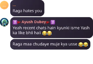 😂 emoji 🕉🚩Ayush's sticker kang pack Telegram sticker 12 of 53