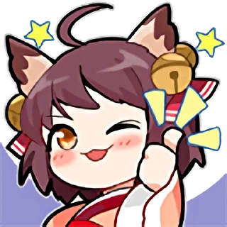 Sticker from 雀魂 Majsoul