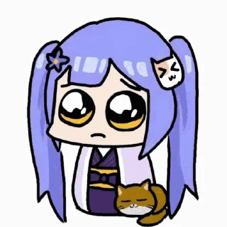 🥺 emoji 阿梓从小就很可爱 Telegram sticker 10 of 20