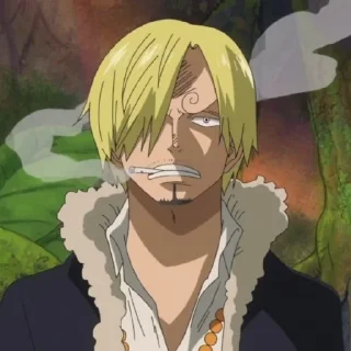 🚬 emoji Sanji — @stikeranimee @hitclousia Telegram sticker 18 of 30