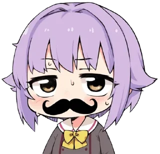 😅 emoji Anime Oodles Reaction Telegram sticker 3 of 15