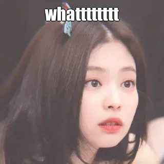 😟 emoji Cute jennie Telegram sticker 11 of 26