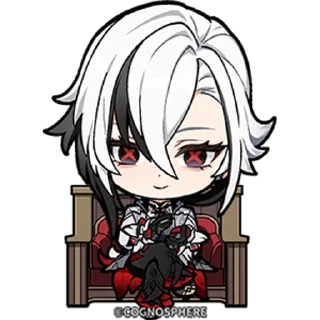 😌 emoji Genshin Emotes Telegram sticker 8 of 45
