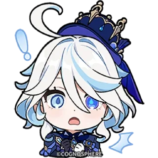 😦 emoji Genshin Emotes Telegram sticker 11 of 45
