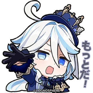 ✋ emoji Genshin Emotes Telegram sticker 5 of 45