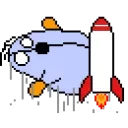 🚀 emoji @Gautam1834 Vol.7 (Animated) Telegram sticker 6 of 24