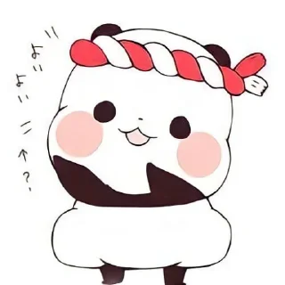 Sticker from panda ndutt na byna @qvxbybyn