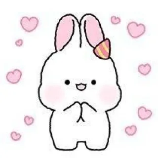 Sticker from rabbit mbull na byna @qvxbybyn