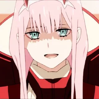 🍧 zero two . @mochisecret, Telegram sticker 24 of 36
