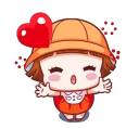 🤗 school kids part 2 @emmastickers, стикер Telegram 11 из 65
