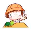 🖐 school kids part 2 @emmastickers, стикер Telegram 10 из 65
