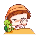 🙊 school kids part 2 @emmastickers, стикер Telegram 7 из 65
