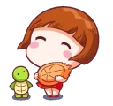 😊 school kids part 2 @emmastickers, стикер Telegram 9 из 65