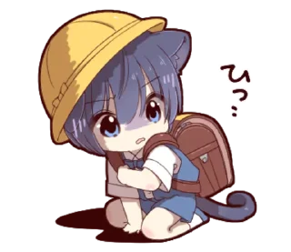 😨 @S0FTDEV1L going to school, стикер Telegram 19 из 25