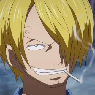 🚬 Sanji — @stikeranimee @hitclousia, стикер Telegram 5 из 30