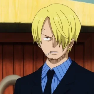 🚬 Sanji — @stikeranimee @hitclousia, стикер Telegram 23 из 30