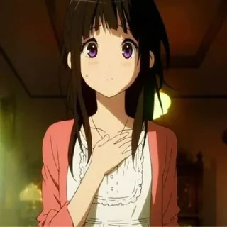 🍪 Chitanda eru - @animestickersid, стікер Telegram 8 з 35
