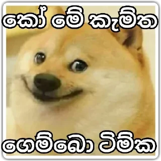 😏 pko @sinhalajoke ekata Waren, стікер Telegram 20 з 104