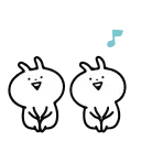 😙 うさぎゅーん！ @srtkm, Telegram sticker 9 of 20