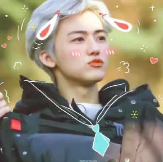 🐰 @CHOCOJJAE as Jaemin, Telegram sticker 22 of 36
