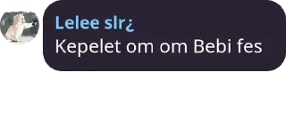 👶 Buset stikernya Lele, sticker Telegram 11 sur 35