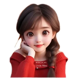 🤲 Cute Pack 🌸, стикер Telegram 12 из 94
