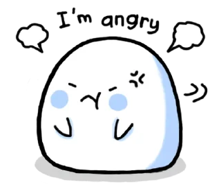 ☃️ ❲ ⎙ @crmll06 ❳ just a snowball, Telegram sticker 12 of 40