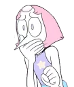 😰 I'm just a pearl, Telegram sticker 17 of 39