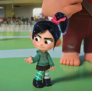 🍭 Vanellope♡ ¦ @gvcciburry ୭̥⋆*｡, стікер Telegram 16 з 17