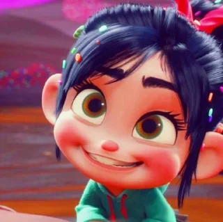 🍭 Vanellope♡ ¦ @gvcciburry ୭̥⋆*｡, стікер Telegram 9 з 17