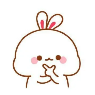 🐰 cutiee <3, Telegram sticker 12 of 17