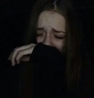 🖕 I'm depressed, стікер Telegram 12 з 47