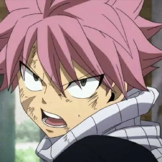 ☄ Natsu dragneel - @animestickersid, Telegram sticker 24 of 30