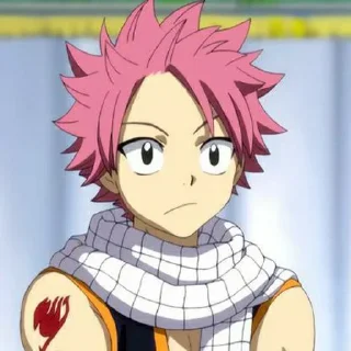 ☄ Natsu dragneel - @animestickersid, Telegram sticker 20 of 30