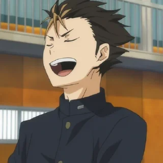 🏐 @wallpaper_kid haikyuu//3 @Anime_Sticker_noob, sticker Telegram 12 sur 45