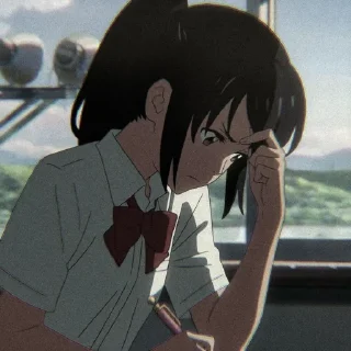 🛵 Mitsuha Miyamizu @StickerKeep, стікер Telegram 3 з 40