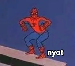 🕷 nyot nyot blh @BIODANEN, Telegram sticker 11 of 32