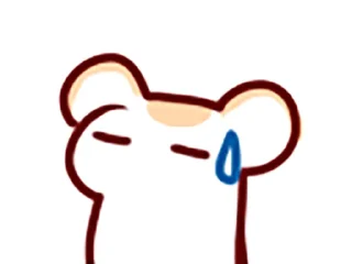 😓 Bison仓鼠, sticker Telegram 11 sur 33
