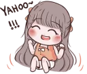 😄 Baby Chubby Girl [ ENG Ver. ] @bistic, sticker Telegram 19 sur 40